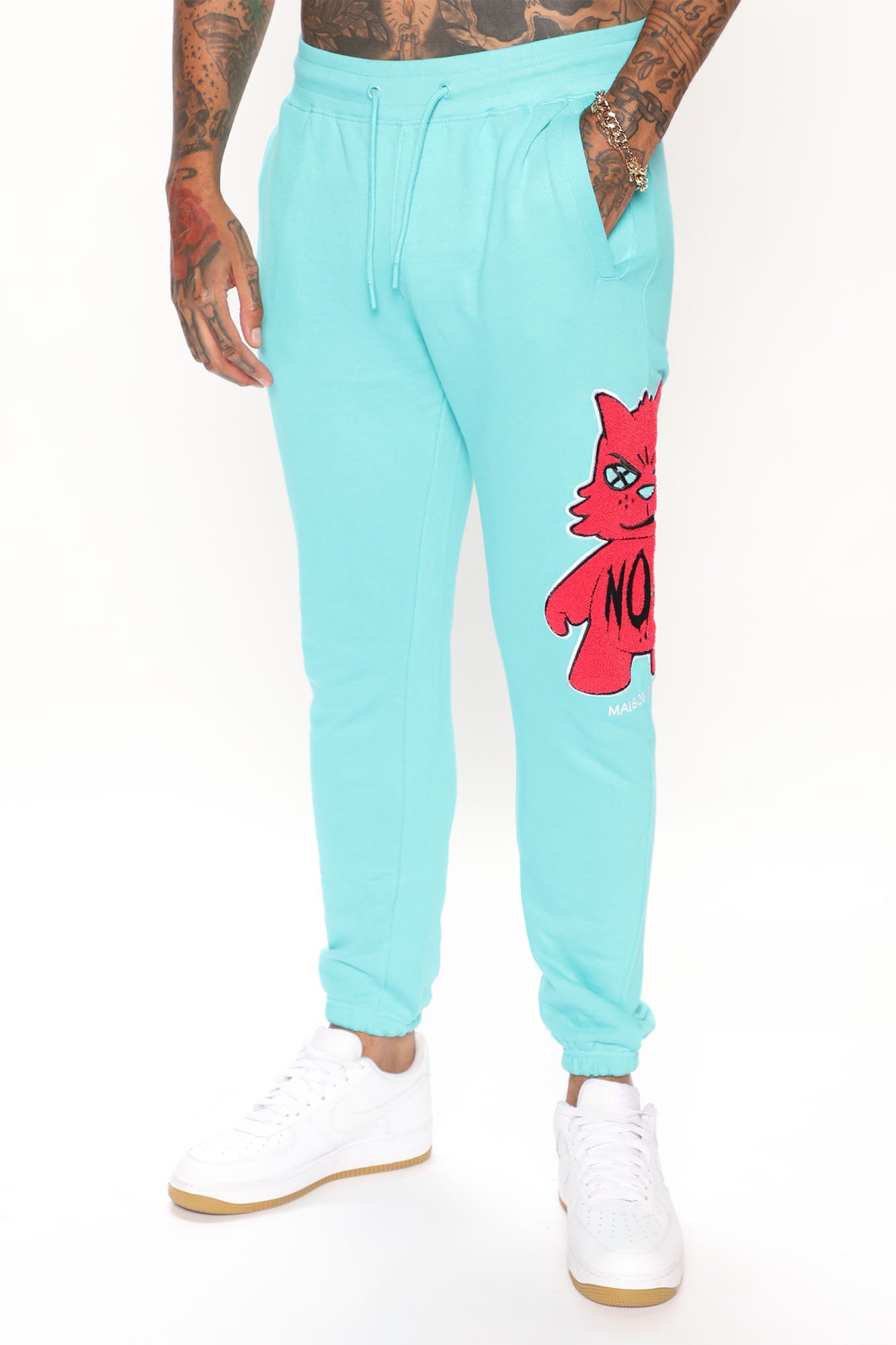 Smirk Noir Jogger - Teal Sale
