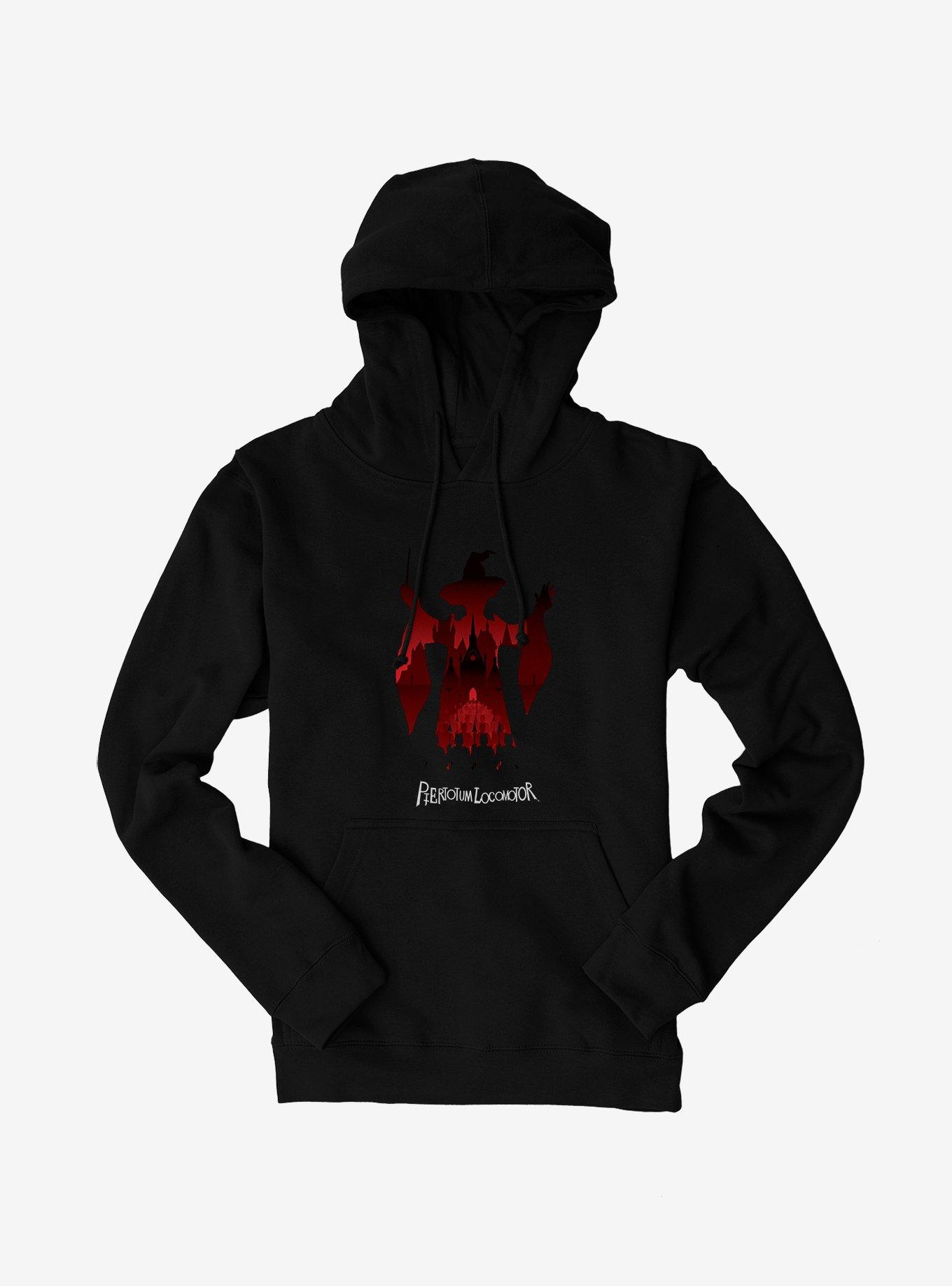 Harry Potter Piertotum Locomotor Hoodie Flash Sale