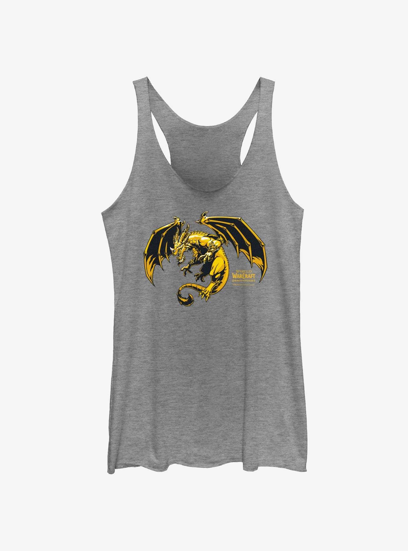 World of Warcraft Bronze Dragon Womens Tank Top Online Hot Sale